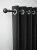 Rothley 25mm x 1829mm Curtain Pole with Solid Orb Finials & Brackets - Matt Black