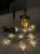 Konstsmide Small White Metal Ball LED Lights - Warm White