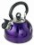 Buckingham 2.5Ltr Camping Whistling Kettle - Purple