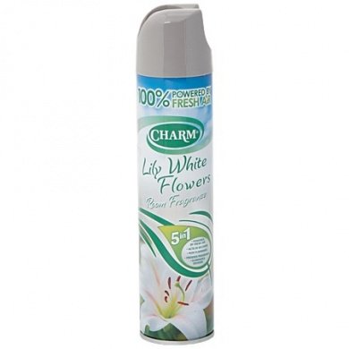 Charm Room Fresh Spray - 240 ml - Lilly White Flower