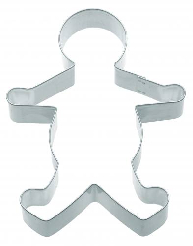 kc metal cookie cutter-gingerbread man10cm (4")