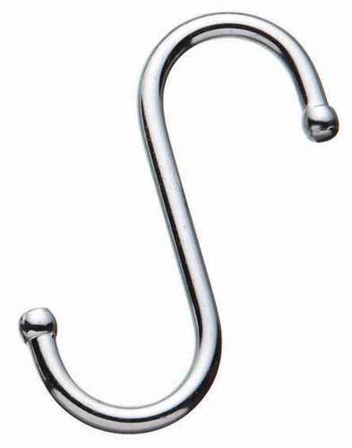 KitchenCraft Chrome Plated 'S' Hook, 10cm