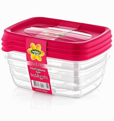 Hobby Trend Rectangular Food Saver - 0.3L