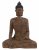 Elur Carved Wood Effect Buddha Sitting 29cm