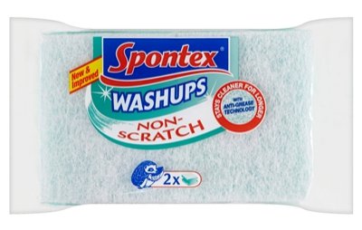 Spontex Non Scratch Wash-ups Pack of 2