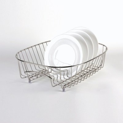 Delfinware Plate Sink Basket - Stainless Steel
