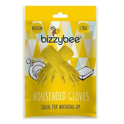 BIZZYBEE HOUSEHOLD GLOVES MEDIUM