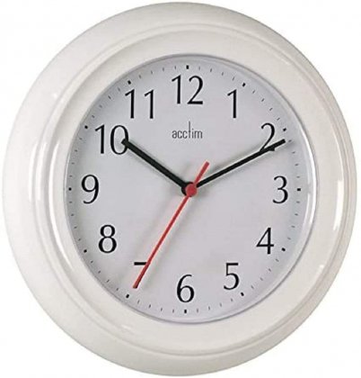 Acctim Wycombe Wall Clock - White