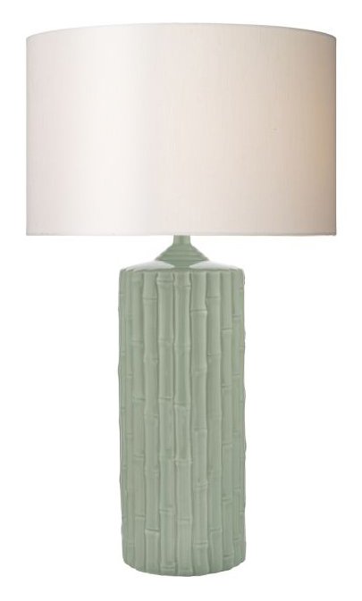 Dar Rattan Table Lamp Mint Green, Mint Green Lamp Base