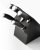 Stellar James Martin 5 Piece Knife Block Set - Black