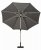 Grey 3m Crank and Tilt Parasol