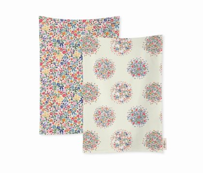 Cath Kidston Harmony Ditsy Set of 2 Tea Towels