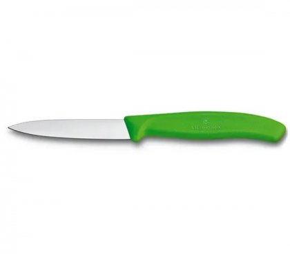 Victorinox Swiss Classic Range Paring Knife with Pointed Tip - 8cm Green