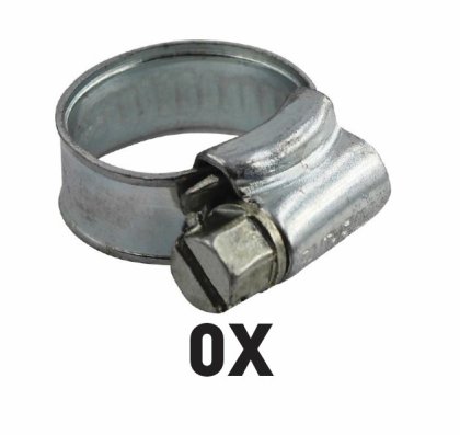 Faithfull OX Hose Clip - Zinc MSZP 18 - 25mm