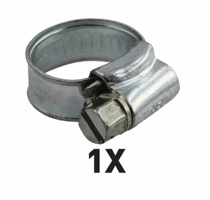 Faithfull 1X Hose Clip - Zinc MSZP 30 - 40mm