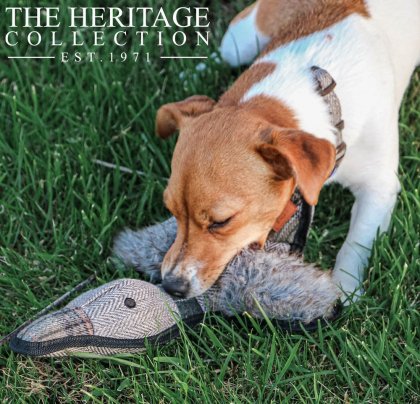 Ancol Heritage Tweed Duck Dog Toy