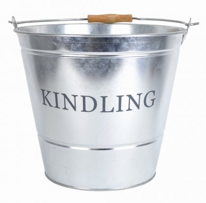 Manor Reproductions Kindling Bucket - Galvanised