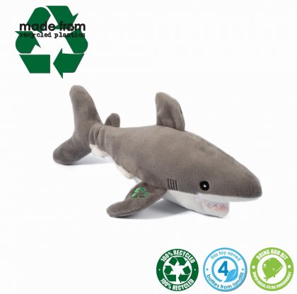Ancol 'Made From' Shark Cuddler Toy
