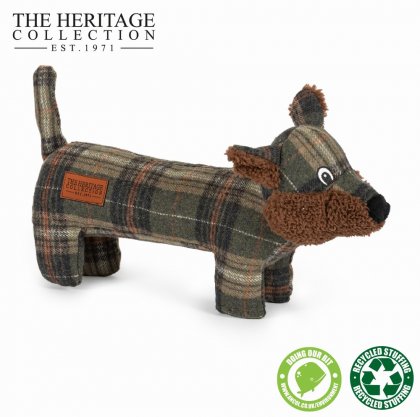 Ancol Heritage Tweed Hare Dog Toy
