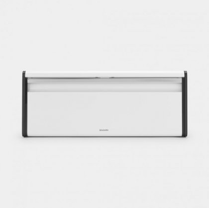 Brabantia Fall Front Bread Bin in White