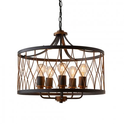 Heston 5light Pendant