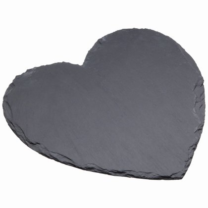 Artes Appetiser Slate Heart Shaped Serving Platter