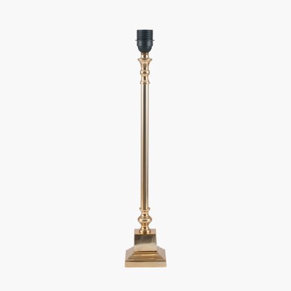 Pacific Lifestyle Claudius Metal Stick Table Lamp Base - Gold