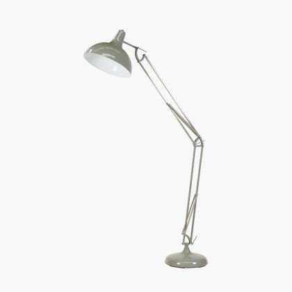 Pacific Lifestyle Alonzo Metal Task Floor Lamp - Grey