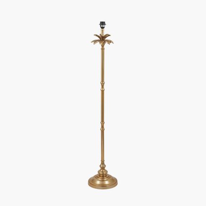 Pacific Lifestyle Trafalgar Metal Palm Tree Floor Lamp Base - Gold