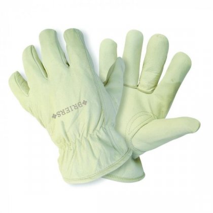 Briers Professional Ultimate Cream Lined Leather Gloves Large/9