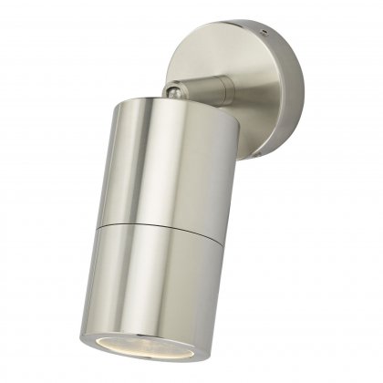 Ortega 1 Light Wall Light Aluminium IP65