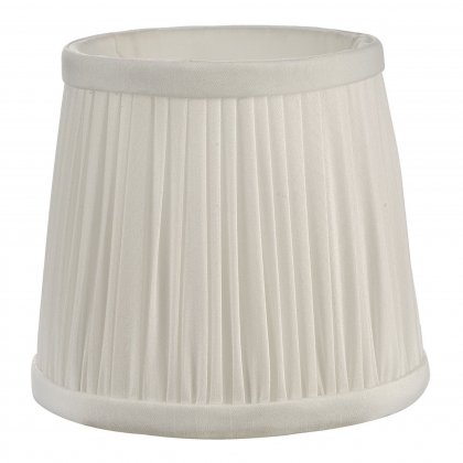 Ulyana Pleated Shade 14cm Ivory