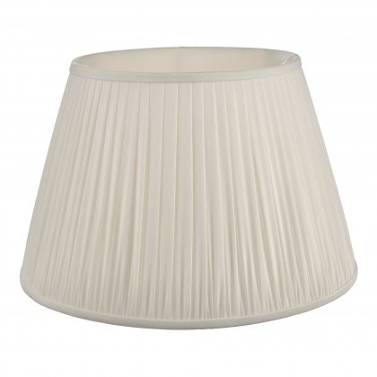 Ulyana Pleated Shade 45cm Ivory