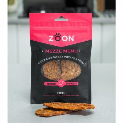 Zoon Mezze Menu Chicken & Sweet Potato Strips 100g