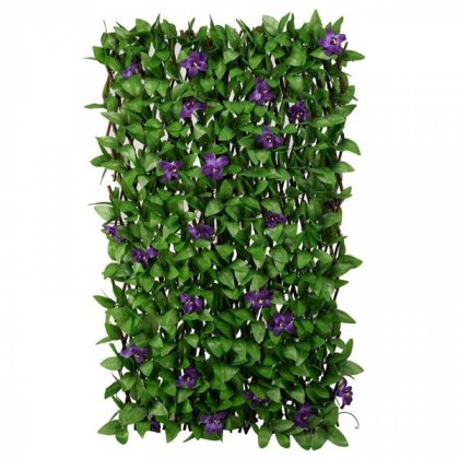 Faux Decor Topiary Trellis Lilac Bloom 180 x 90cm