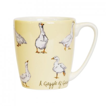 Queens by Churchill The In Crowd Acorn Mug 300ml - Geese