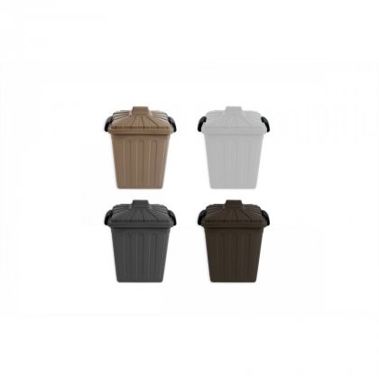 Rattan Collection Square Bin 10lt 28 x 23 x 33cm - Assorted