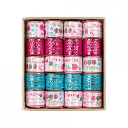 Premier Decorations Luxury Ribbon 6cm x 2.7M Brights - Assorted