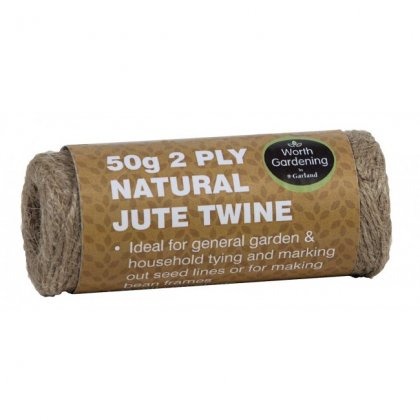 Garland 50g 2 Ply Natural Jute Twine