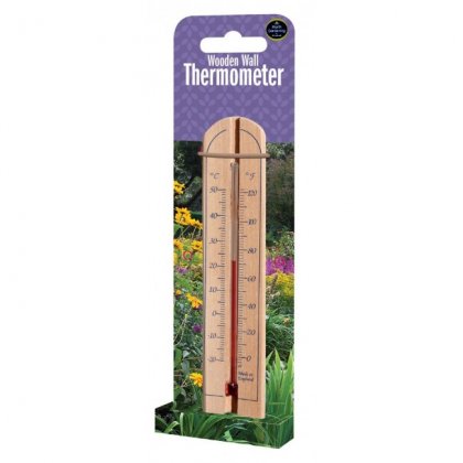 Garland Wooden Wall Thermometer