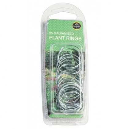 Garland Galvanised plant Rings - Pack of 25