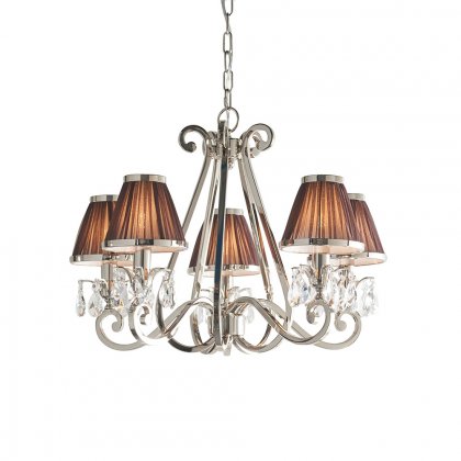 Endon Oksana nickel 5lt Pendant