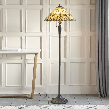 Jamelia 2 light Floor lamp