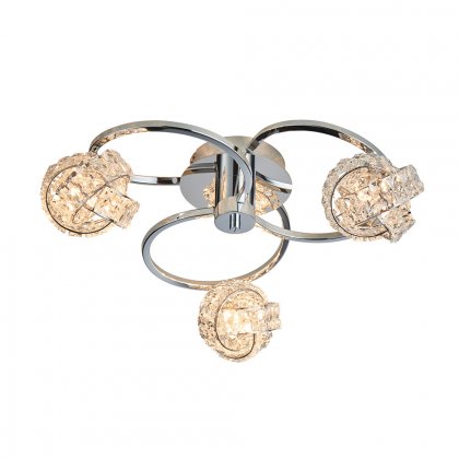 Talia 3light Semi Flush ceiling light