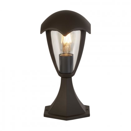 Searchlight Bluebell Outdoor Post, Die Cast With Pc Diffuser