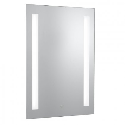 Searchlight Bathroom Mirror Light Ip44-2 Light Touch Bathroom Mirror with Shaver Socket