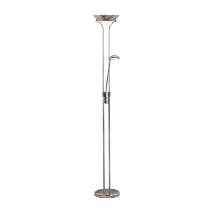 Searchlight LED Mother & Child Floor Lamp Chrome