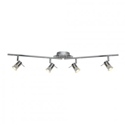 Searchlight Aries (Gu10 Led) Ip44 4 Light Cc Spotlight Bar