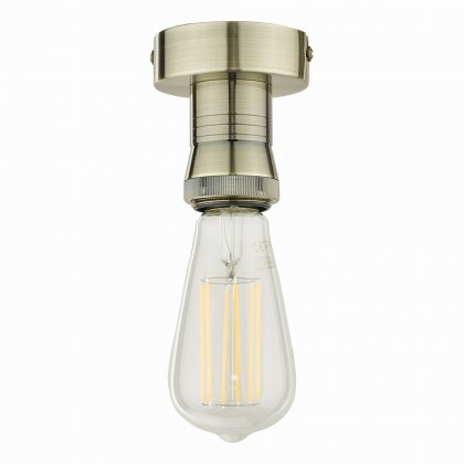 SFB4875 1 Light Suspension Antique Brass