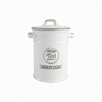 T & G Pride of Place Tea Jar - White